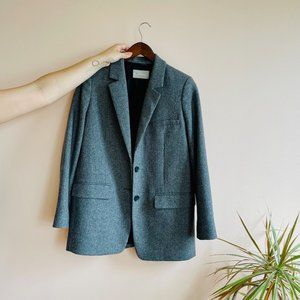 Everlane Gray Wool Blazer